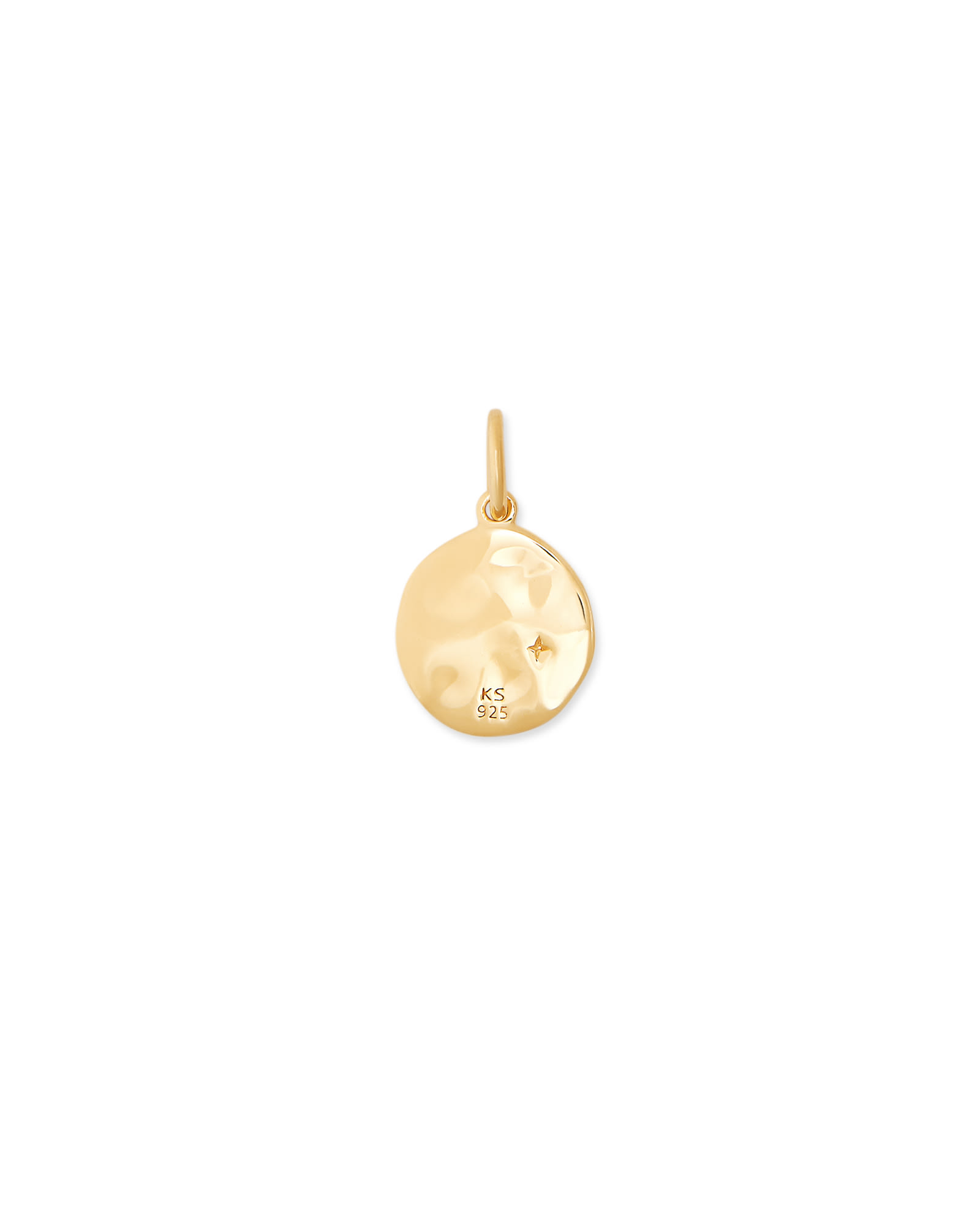 Celestial Coin Charm in 18k Gold Vermeil